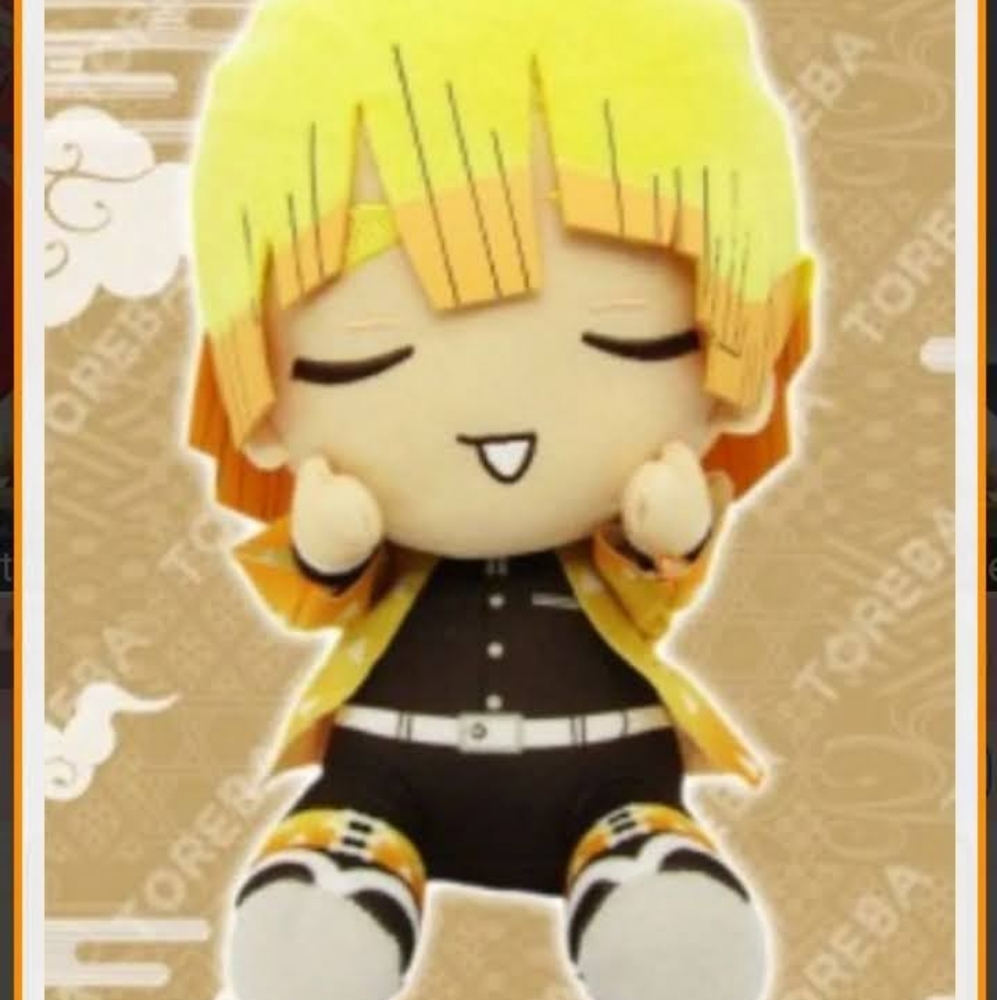 Zenitsu Demon Slayer - Kimetsu No Yaiba Plush
